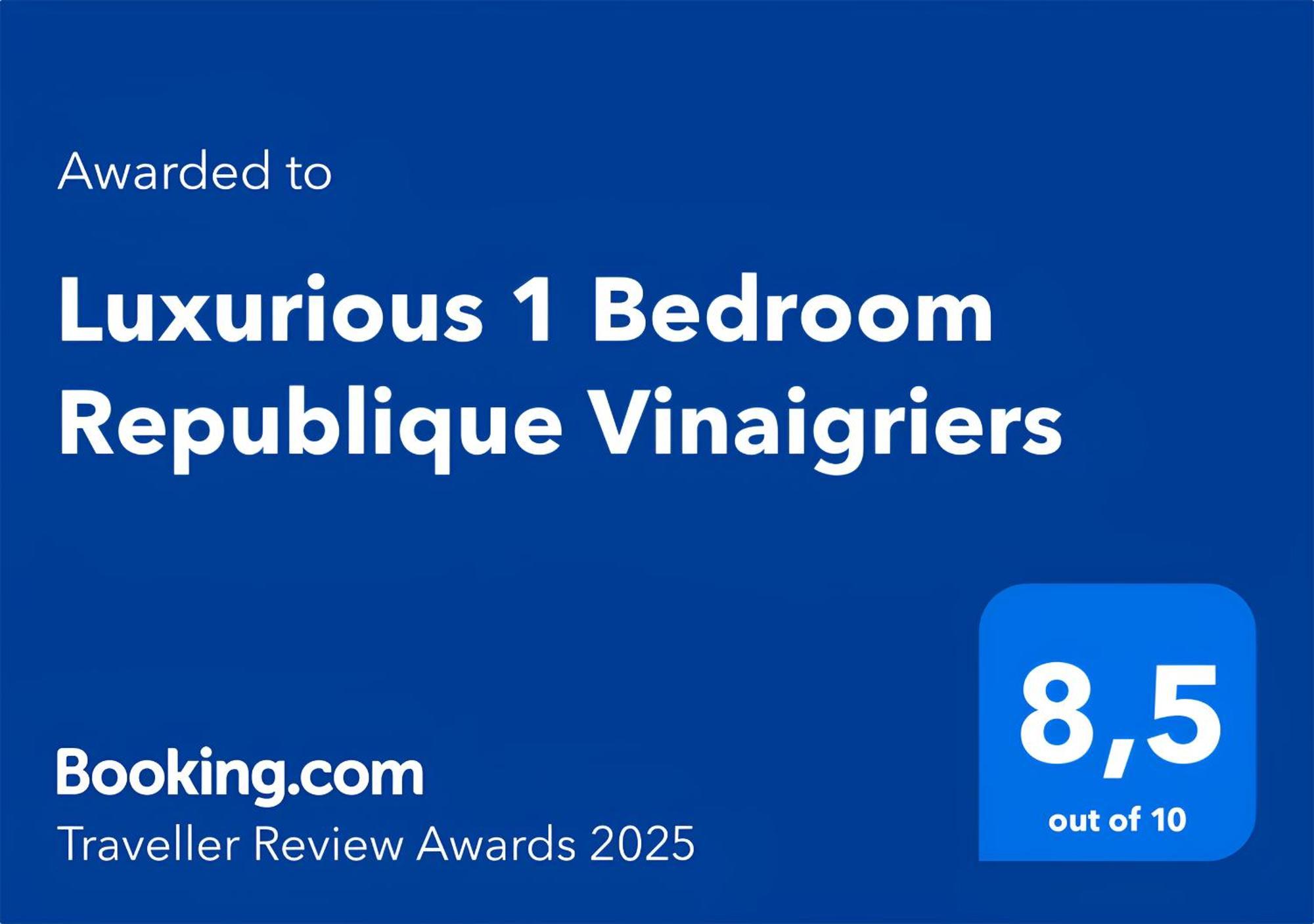 Luxurious 1 Bedroom Republique Vinaigriers Free Netflix Παρίσι Εξωτερικό φωτογραφία
